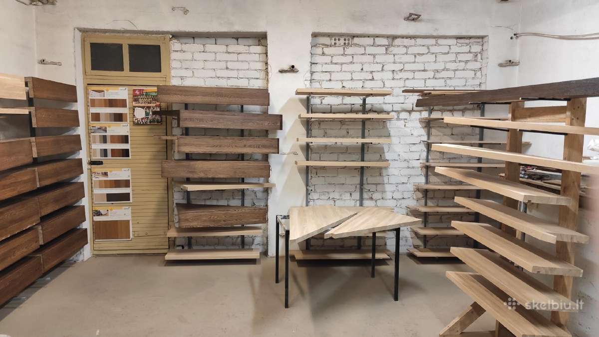 Ąžuolo Laiptų Pakopos / Medinės palangės - nuotraukos Nr. 4