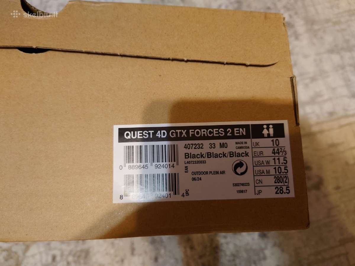 Taktiniai batai Salomon Quest 4d Gore-tex Forces 2 - nuotraukos Nr. 5
