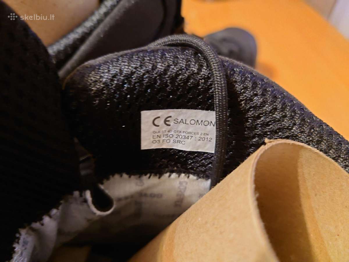 Taktiniai batai Salomon Quest 4d Gore-tex Forces 2 - nuotraukos Nr. 9
