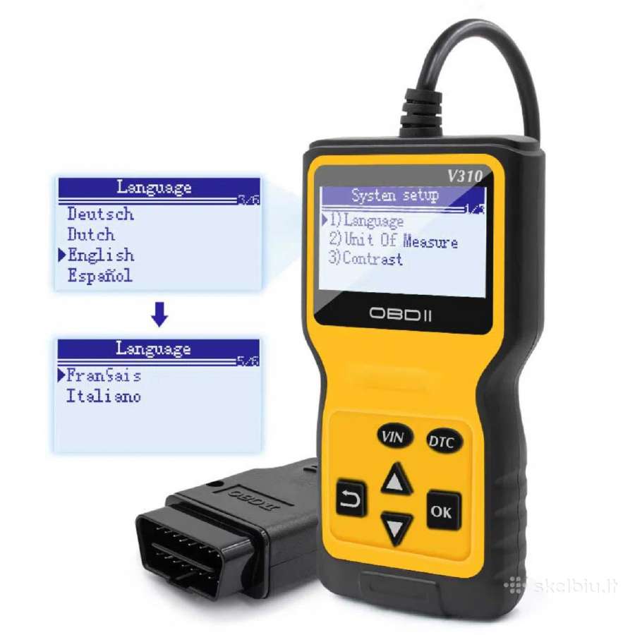 Pigiausiai diagnostikos įranga automobiliui, (LCD) - nuotraukos Nr. 21
