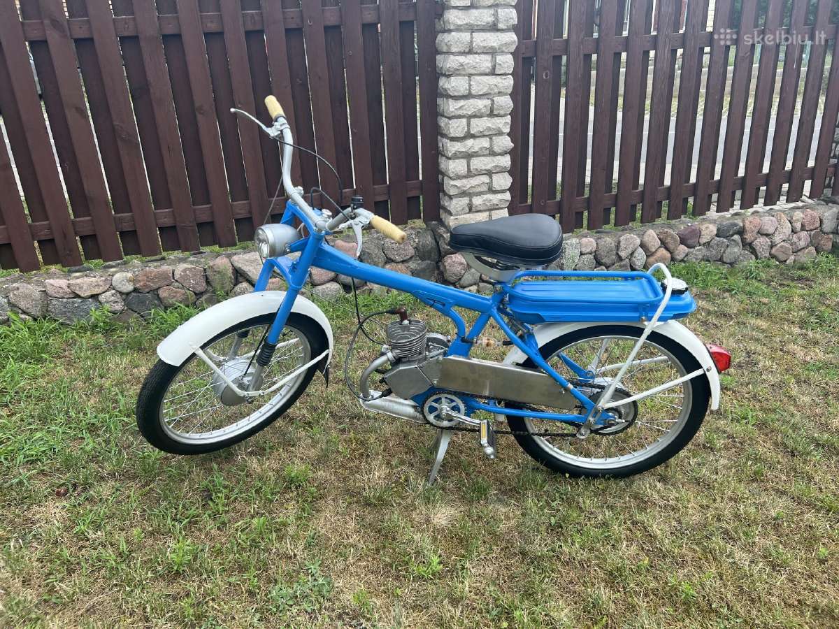 Parduodamas senovinis motorinis dviratis - nuotraukos Nr. 2