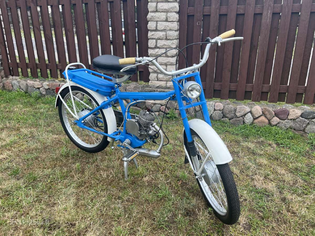 Parduodamas senovinis motorinis dviratis - nuotraukos Nr. 5