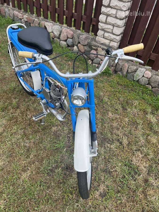 Parduodamas senovinis motorinis dviratis - nuotraukos Nr. 6