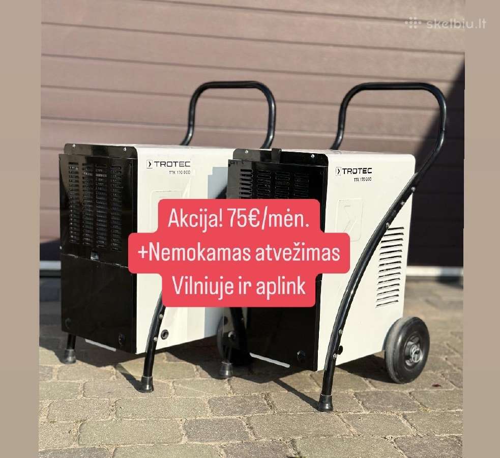 Dregmes surinkejas nuoma Vilnius