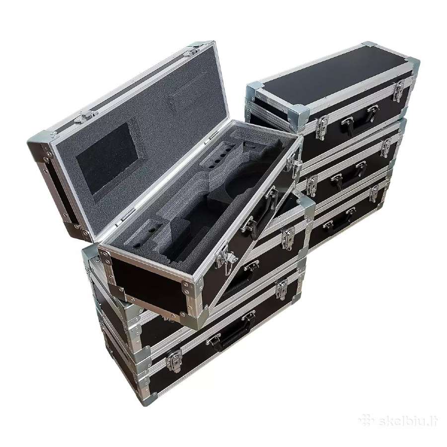 Apsauginė dėžė jautriai įrangai – Flight Case - nuotraukos Nr. 13