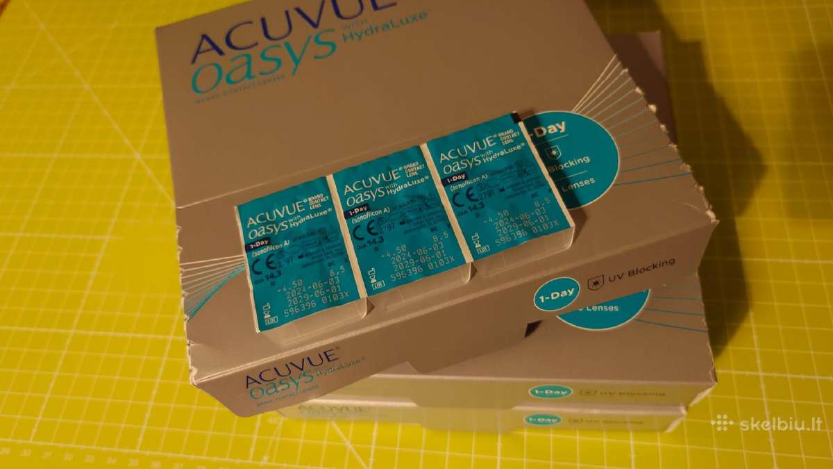 0.66 €/vnt Acuvue Oasys Kontaktiniai Lęšiai -4.50 - nuotraukos Nr. 3