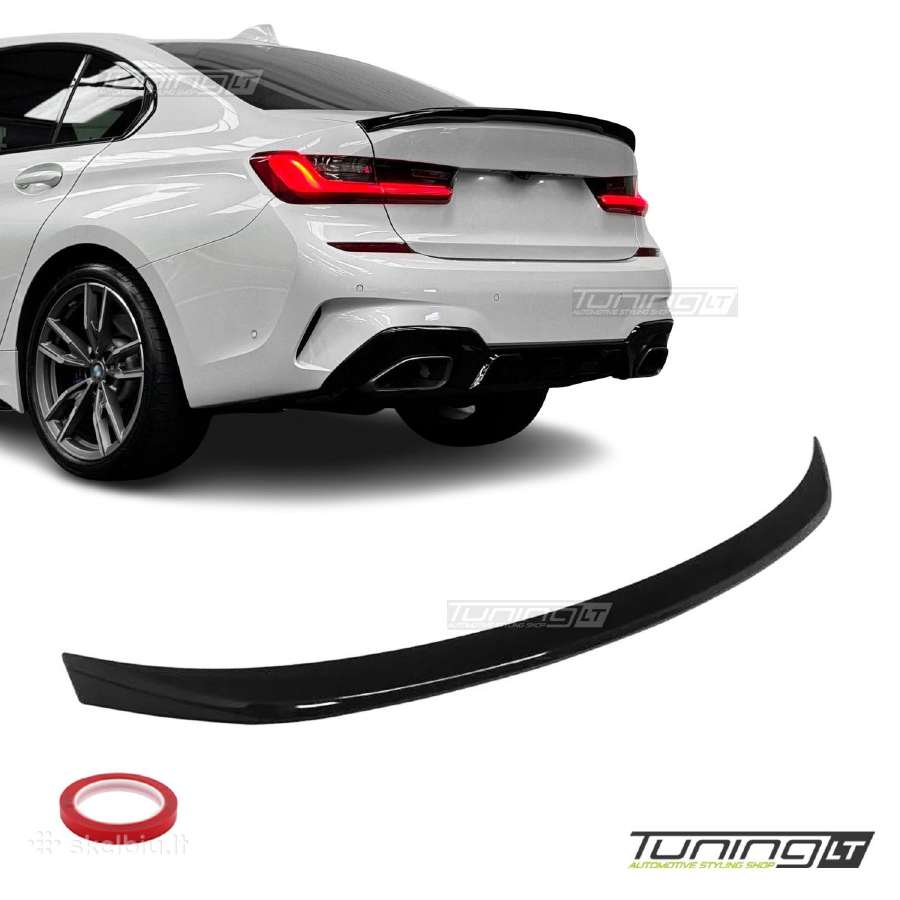 Bmw G20 skirtas juodas Performance V2 spoileris