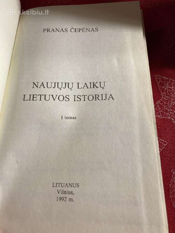 Parduidama knyga Nauju laiku Lietuvos istorija. - nuotraukos Nr. 5
