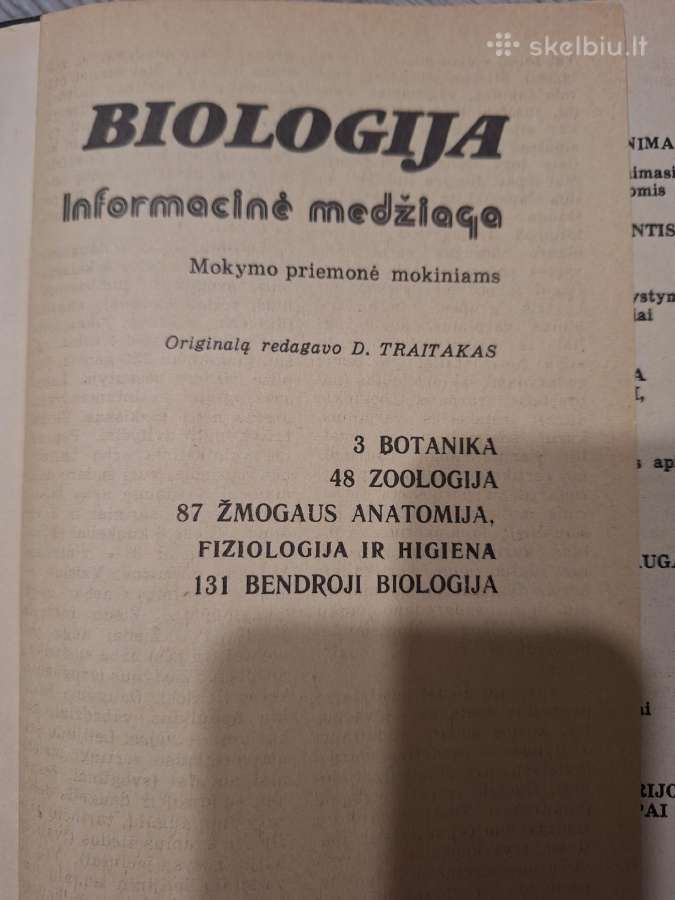 Biologija - nuotraukos Nr. 2
