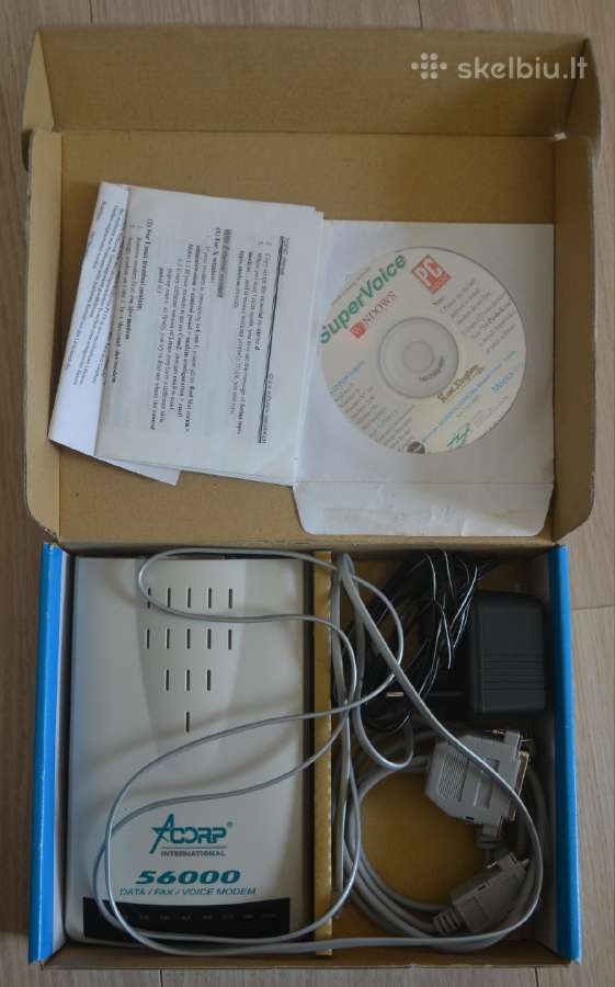 Acorp 56k Fax Modem (data/fax/voice/speakerphone) - nuotraukos Nr. 2