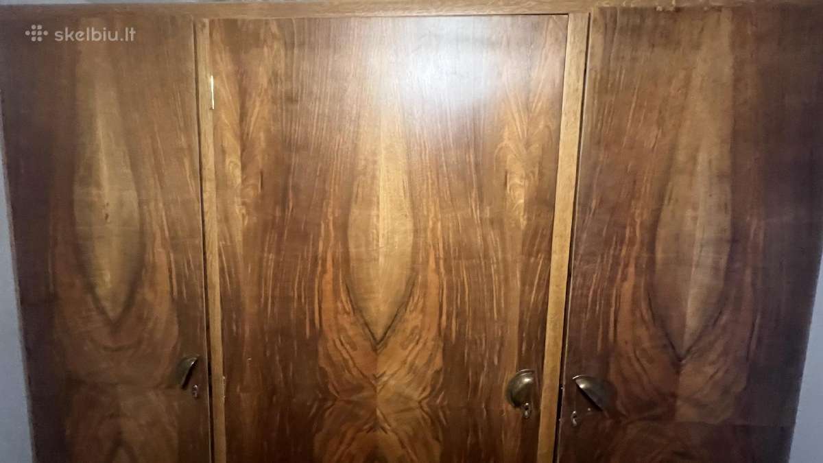 Restauruota medžio masyvo spinta - nuotraukos Nr. 3