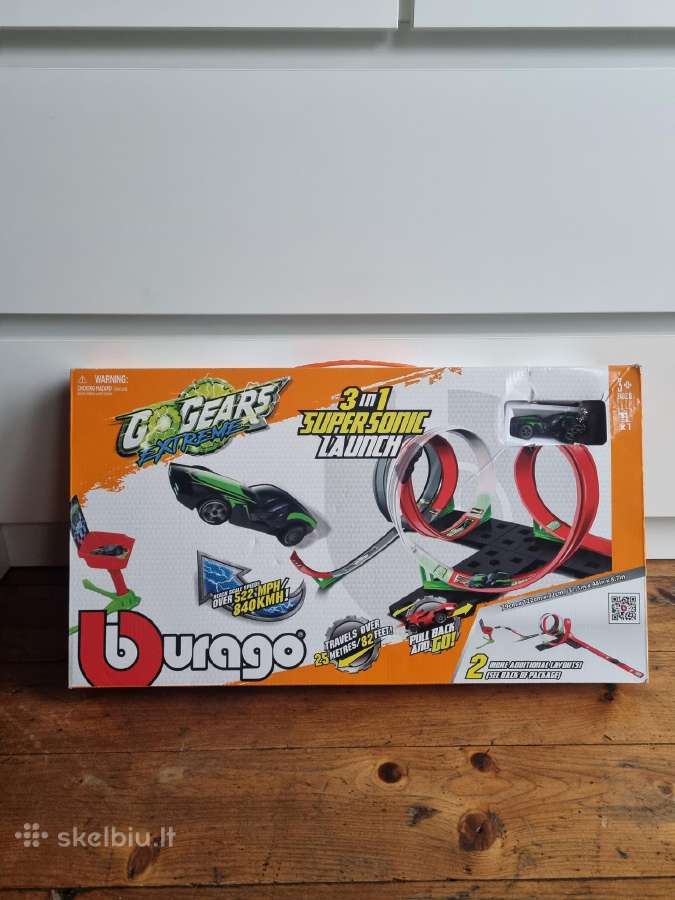 Automobilių trasa Bburago Gogear Extreme Supersoni