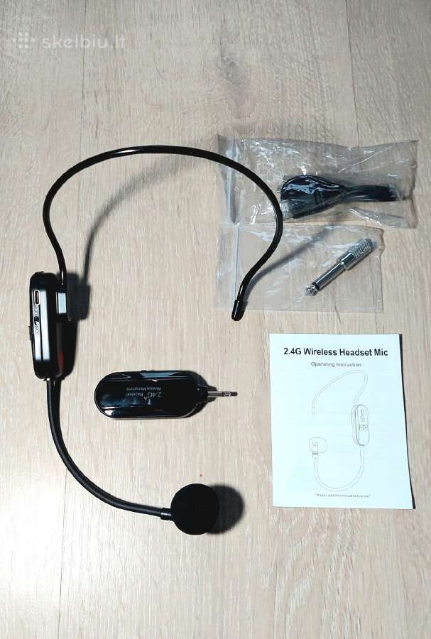 Belaidis Bluetooth mikrofonas Naujas