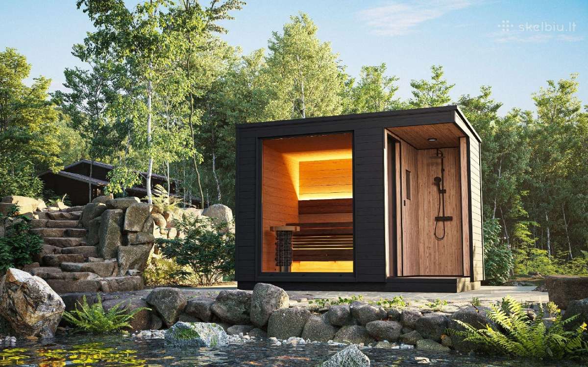 Moderni Karkasinė Pirtis, sauna - nuotraukos Nr. 8