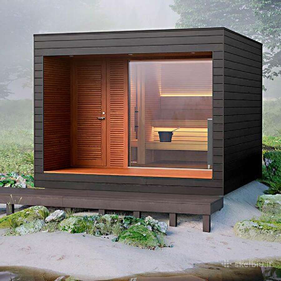 Moderni Karkasinė Pirtis, sauna - nuotraukos Nr. 10