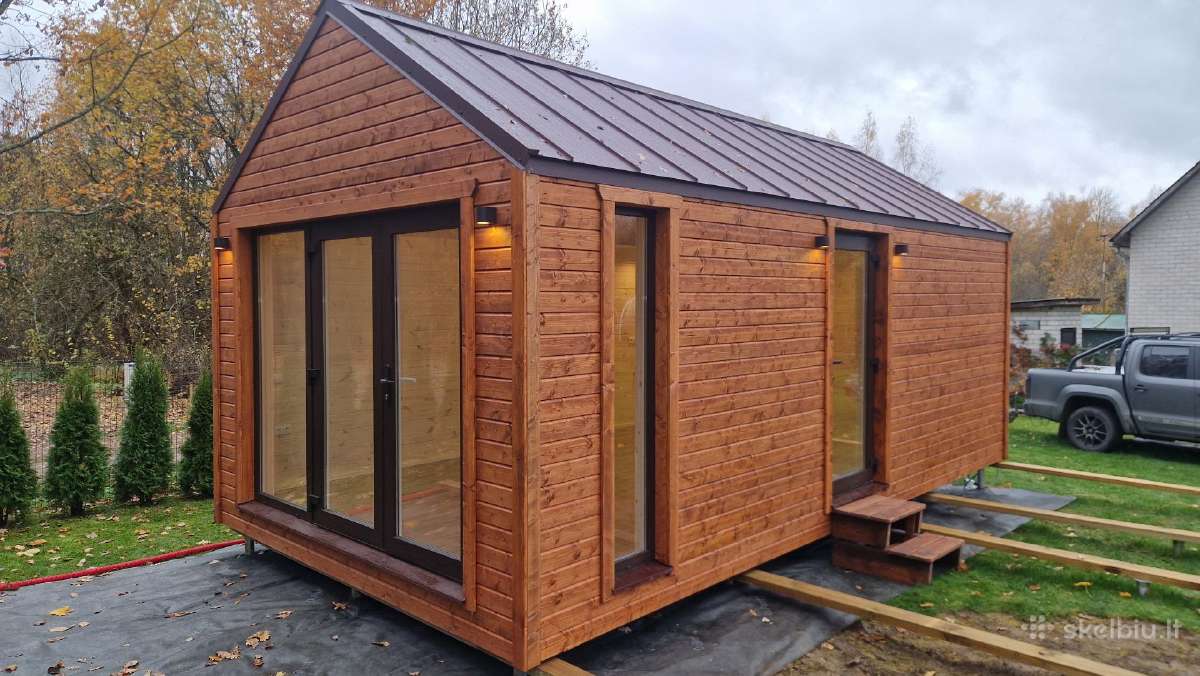 Moderni Karkasinė Pirtis, sauna - nuotraukos Nr. 12