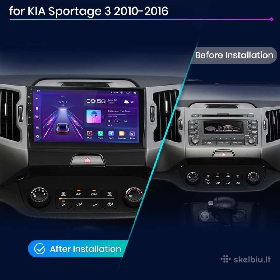 Kia Sportage 2004-2022 android multimedija - nuotraukos Nr. 4