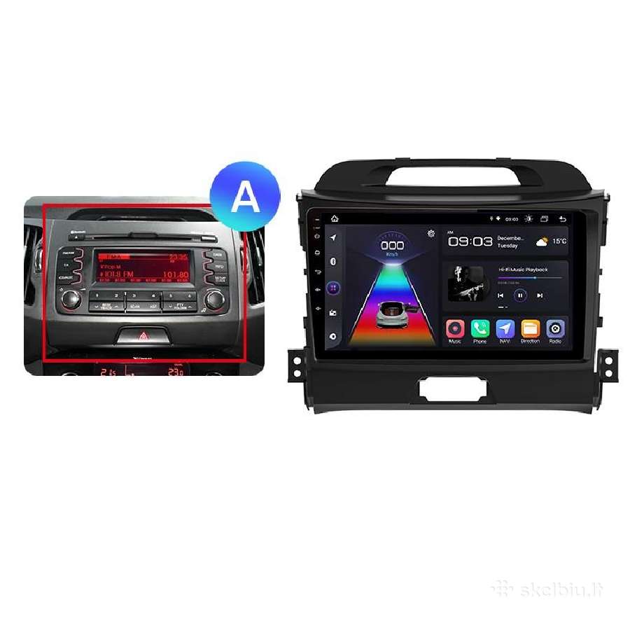 Kia Sportage 2004-2022 android multimedija - nuotraukos Nr. 8