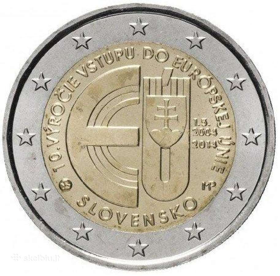 Slovakijos proginės 2€ monetos (Unc) Atnaujintas - nuotraukos Nr. 3