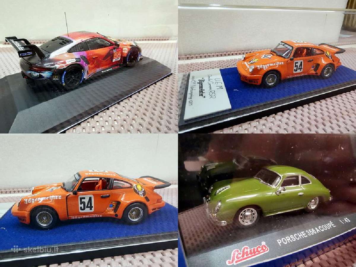 1:43 Porsche Modeliai