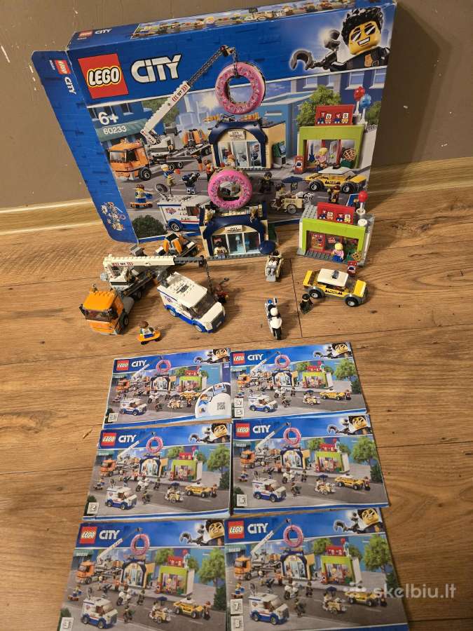 Lego 60233 City Spurgų parduotuvės atidarymas
