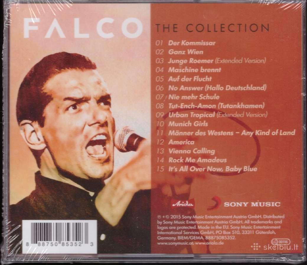 Falco CD The Collection - nuotraukos Nr. 2