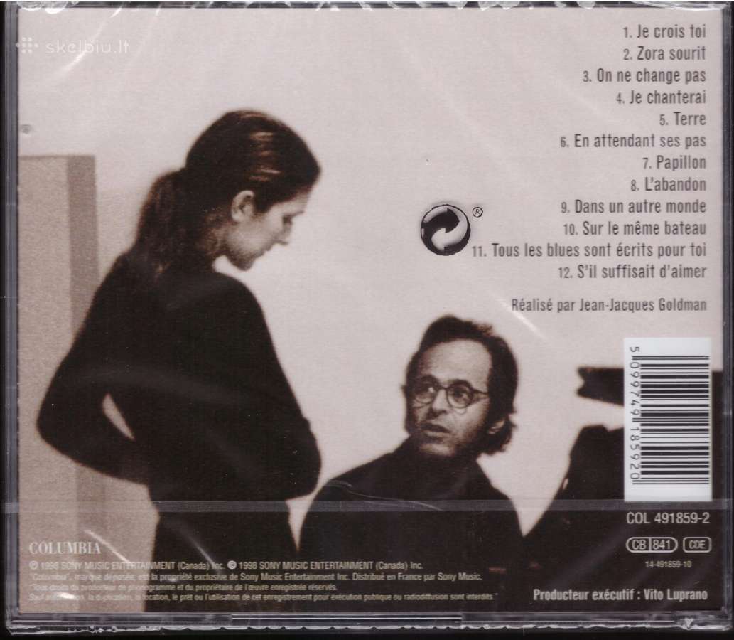 Cline Dion CD S'il Suffisait D'aimer - nuotraukos Nr. 2