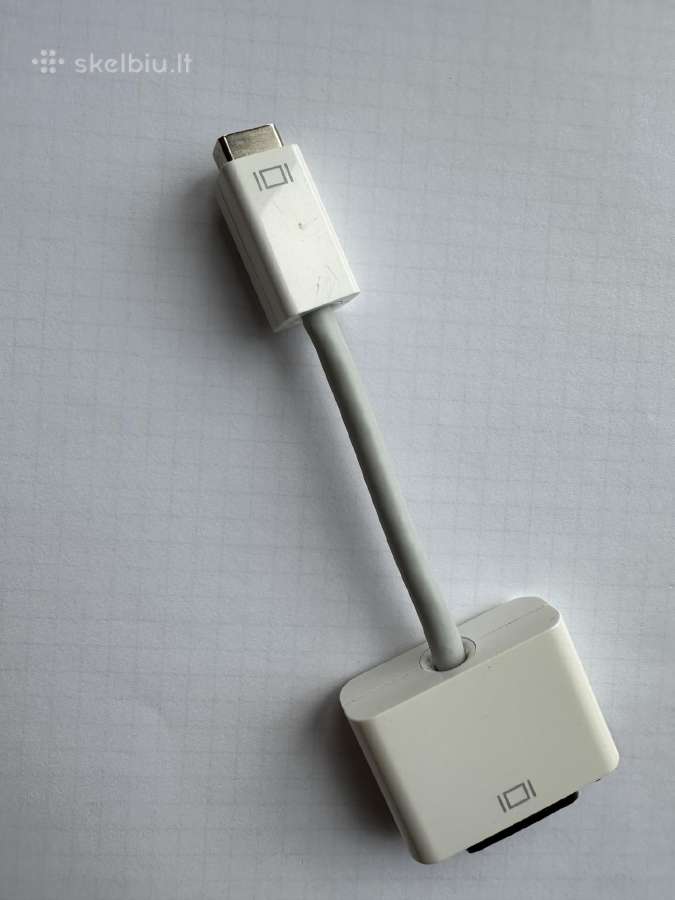 Apple Mini-dvi to Dvi adapteris