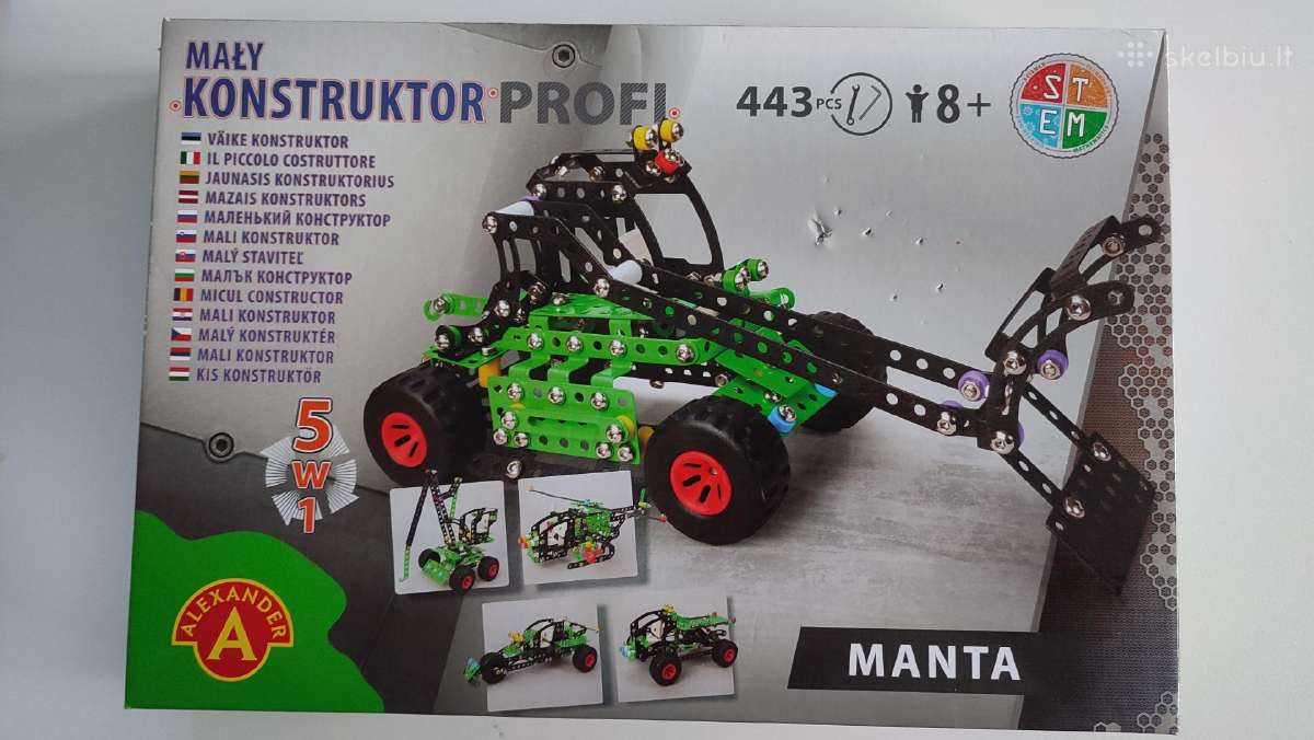 Konstruktorius "Manta"