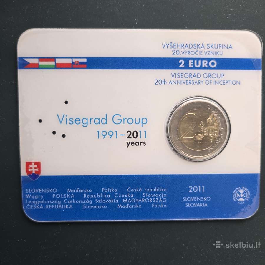 Slovakija 2eu kortelėse Bu - nuotraukos Nr. 4