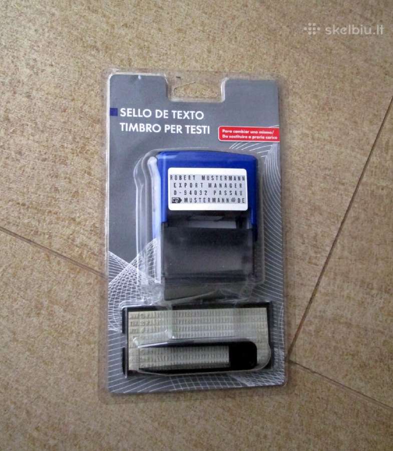 Surenkamo Teksto Antspaudas