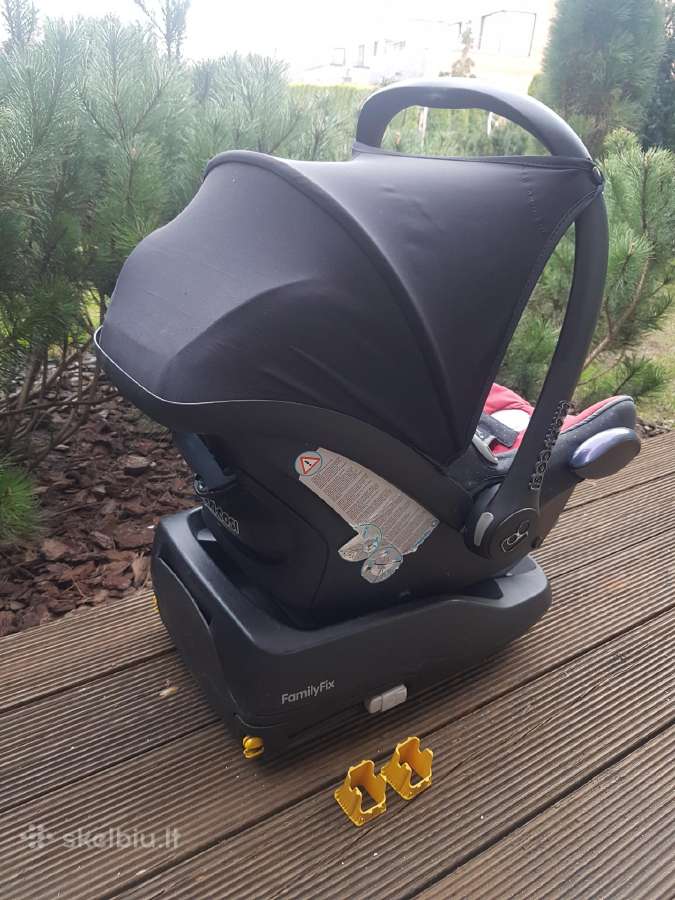 Automobilinė kėdutė Maxi Cosi + bazė Family Fix - nuotraukos Nr. 3