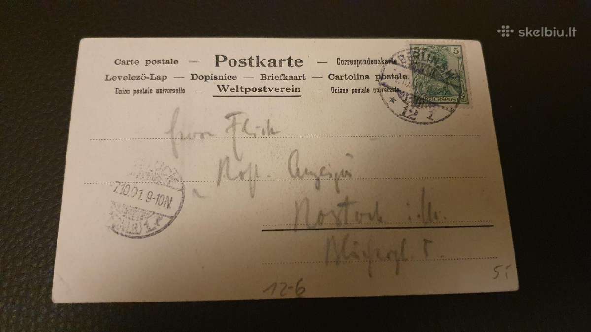 Sena atvirute - nuotraukos Nr. 2