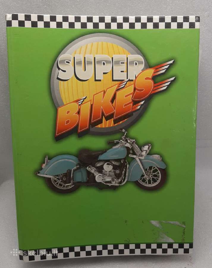 Hachette serijos Super Bikes albumas su aprašymais