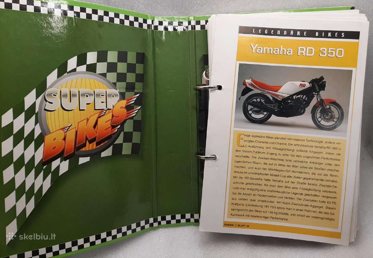 Hachette serijos Super Bikes albumas su aprašymais - nuotraukos Nr. 2