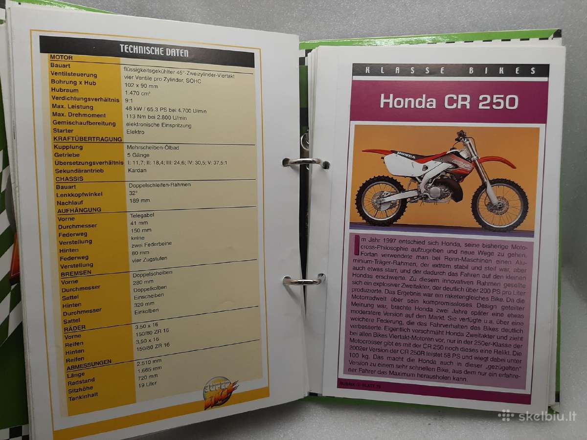 Hachette serijos Super Bikes albumas su aprašymais - nuotraukos Nr. 9