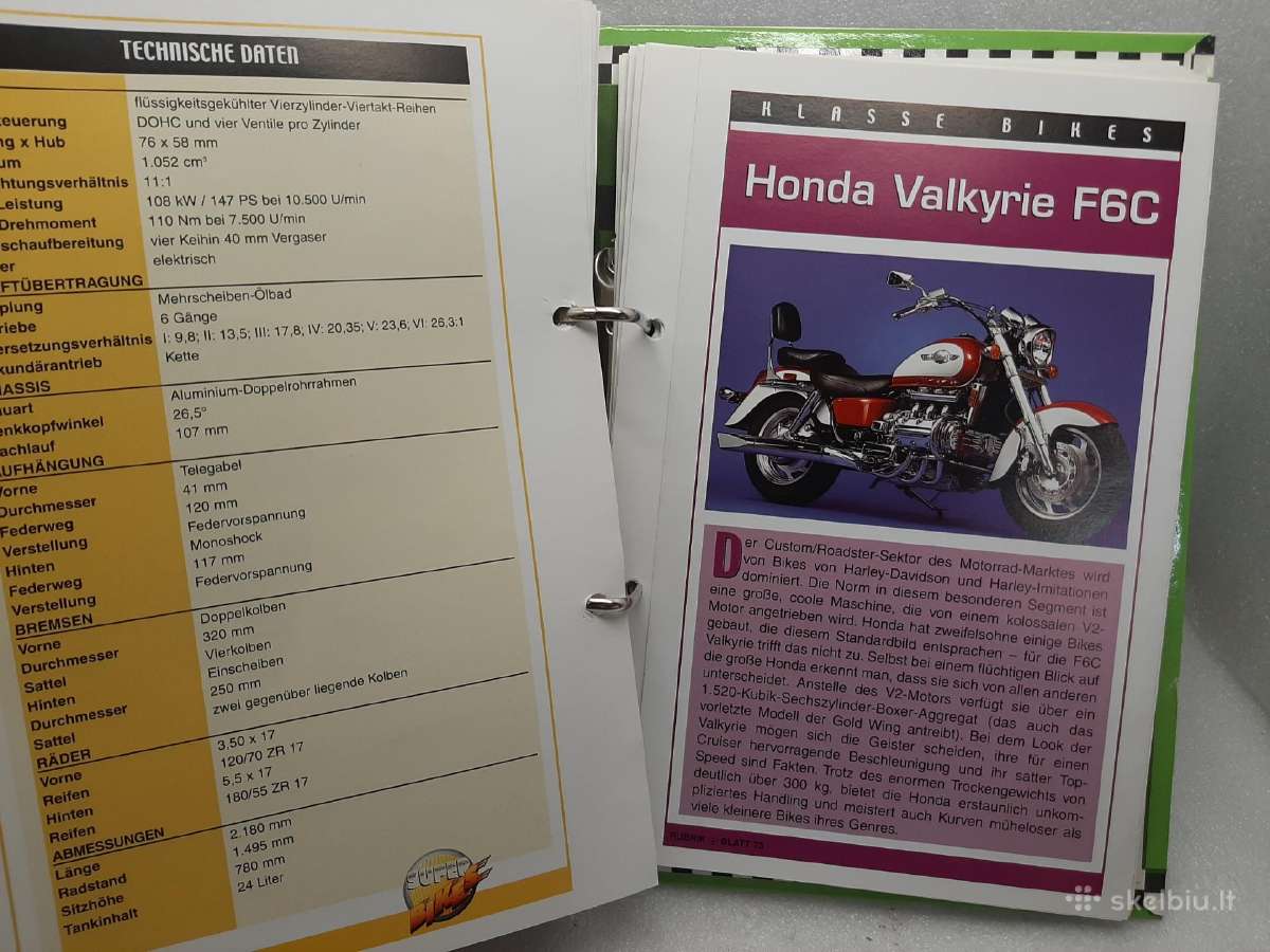 Hachette serijos Super Bikes albumas su aprašymais - nuotraukos Nr. 11