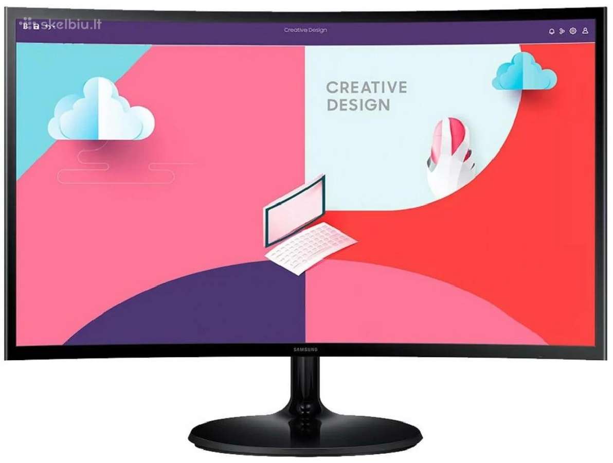 Monitorius Samsung Ls27c360eauxen, 27" ~68.4
