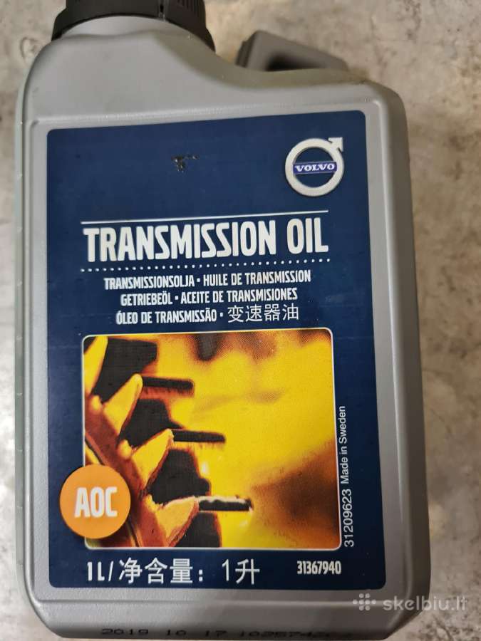 Volvo Haldex Awd Transmisinė Alyva Originali - nuotraukos Nr. 2