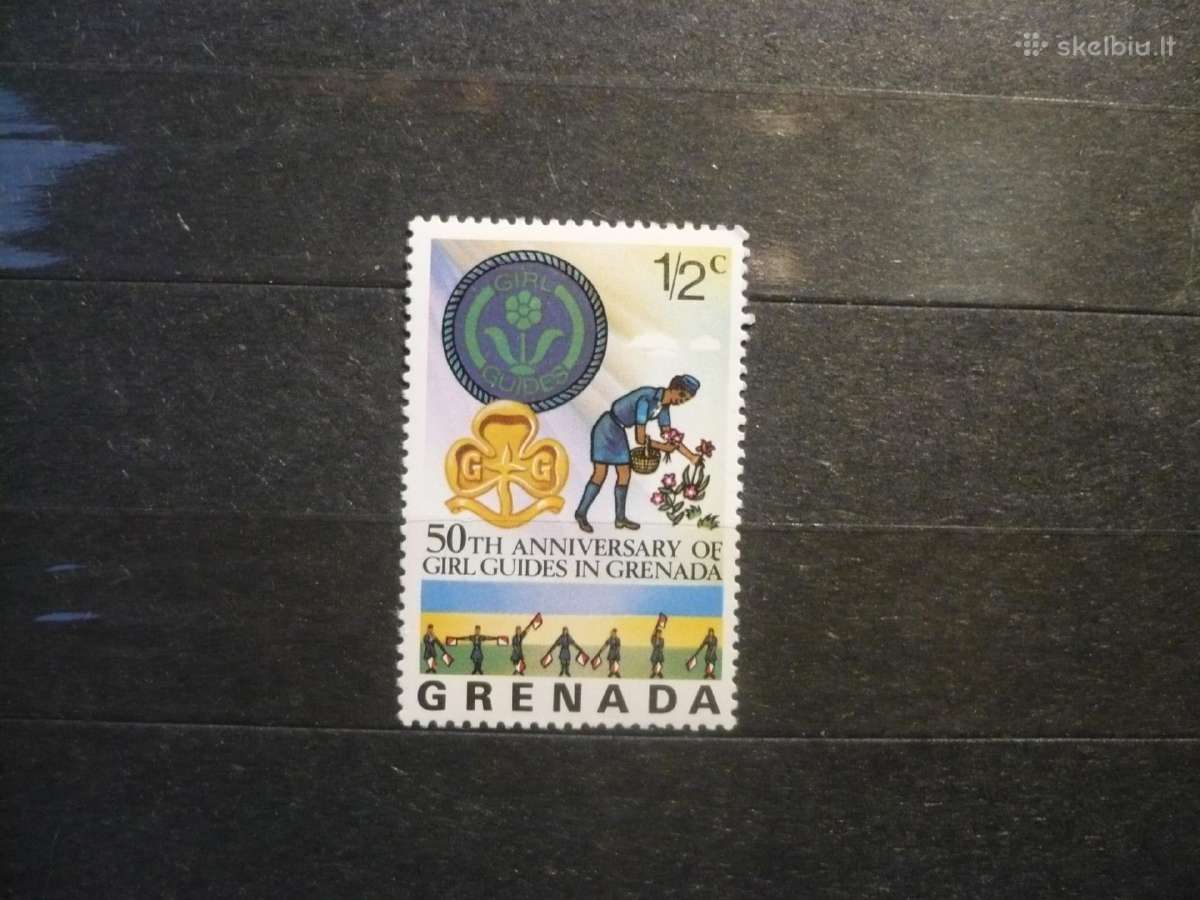 1976 m. 50-osios merginų gidų metinės Grenadoje