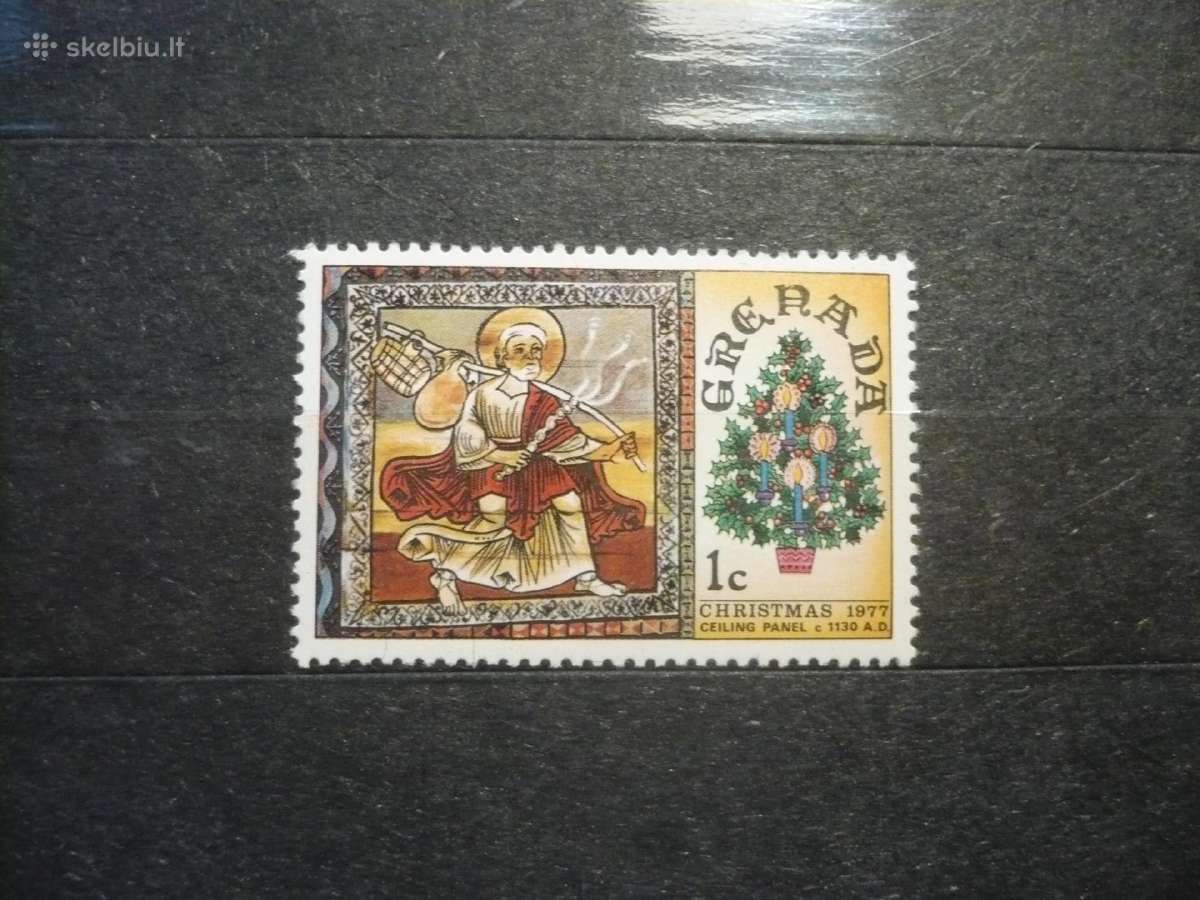 1977 m. Kalėdos - Lubų plokštės iš Šv. Martyno