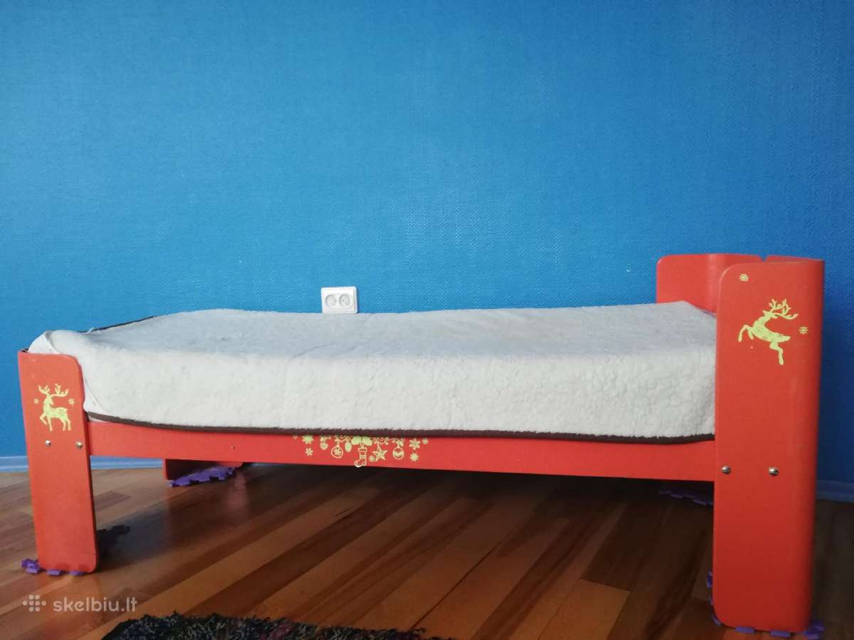 Parduodu vaikišką lovą 1,4m x 0.6m - nuotraukos Nr. 6