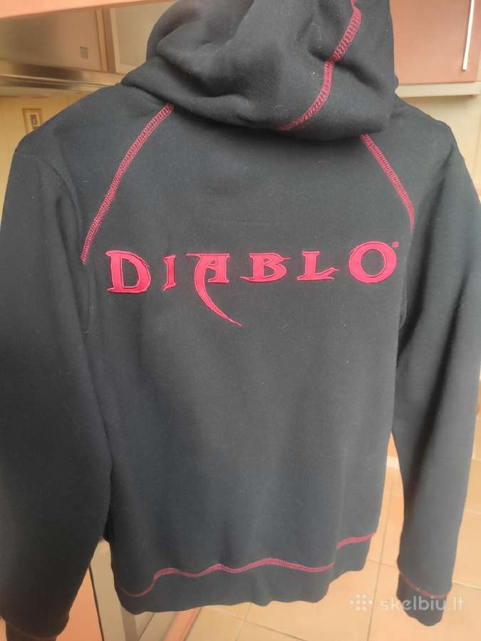 Blizzard black zipped hoodie, Diablo - nuotraukos Nr. 2