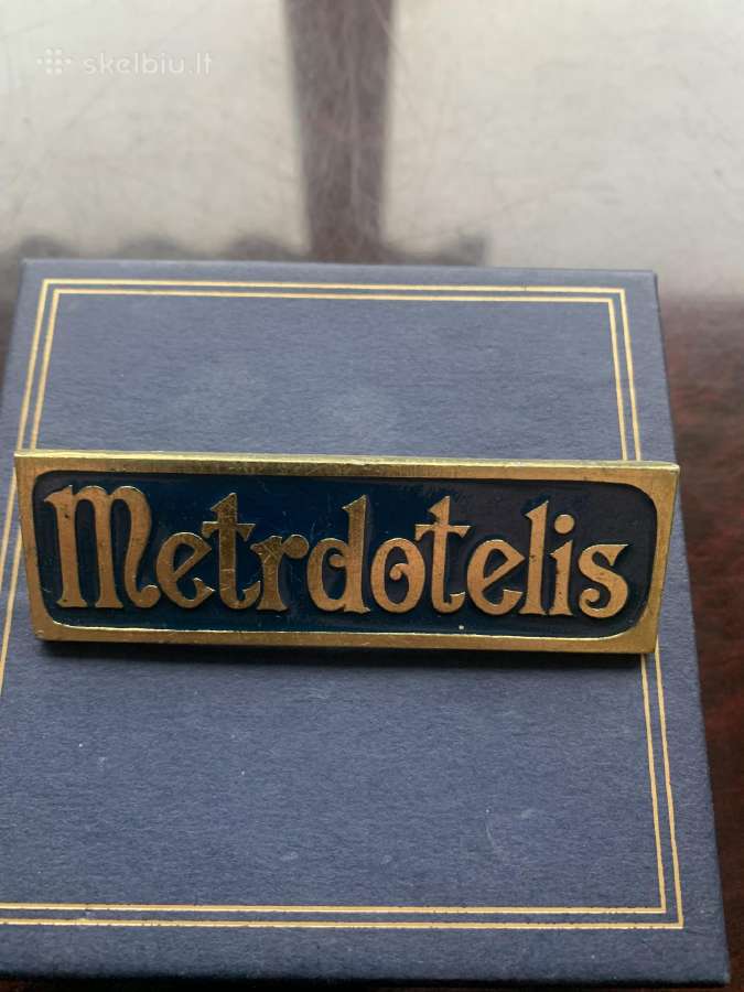 Ženkliukas Lietuviškas Metrdotelis