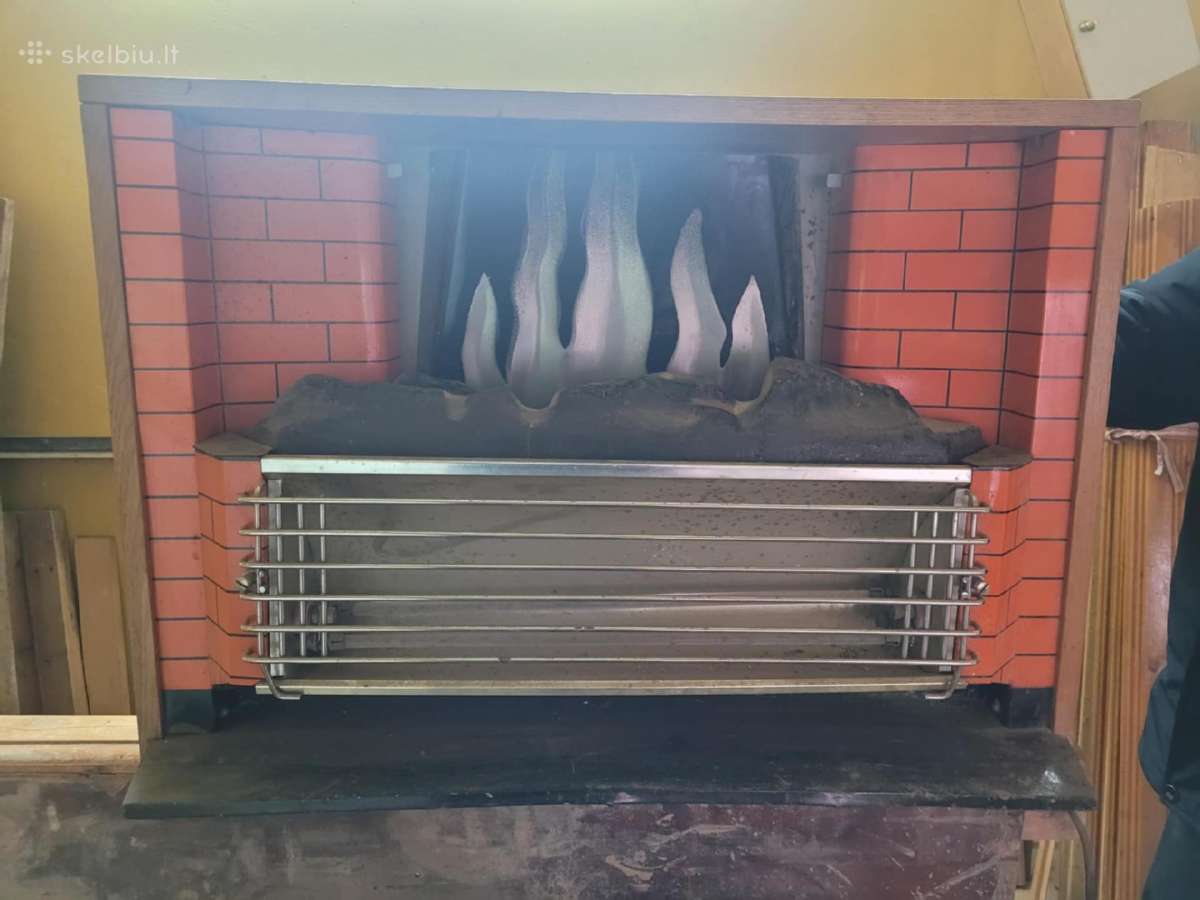 Vintažinis elektrinis židinys