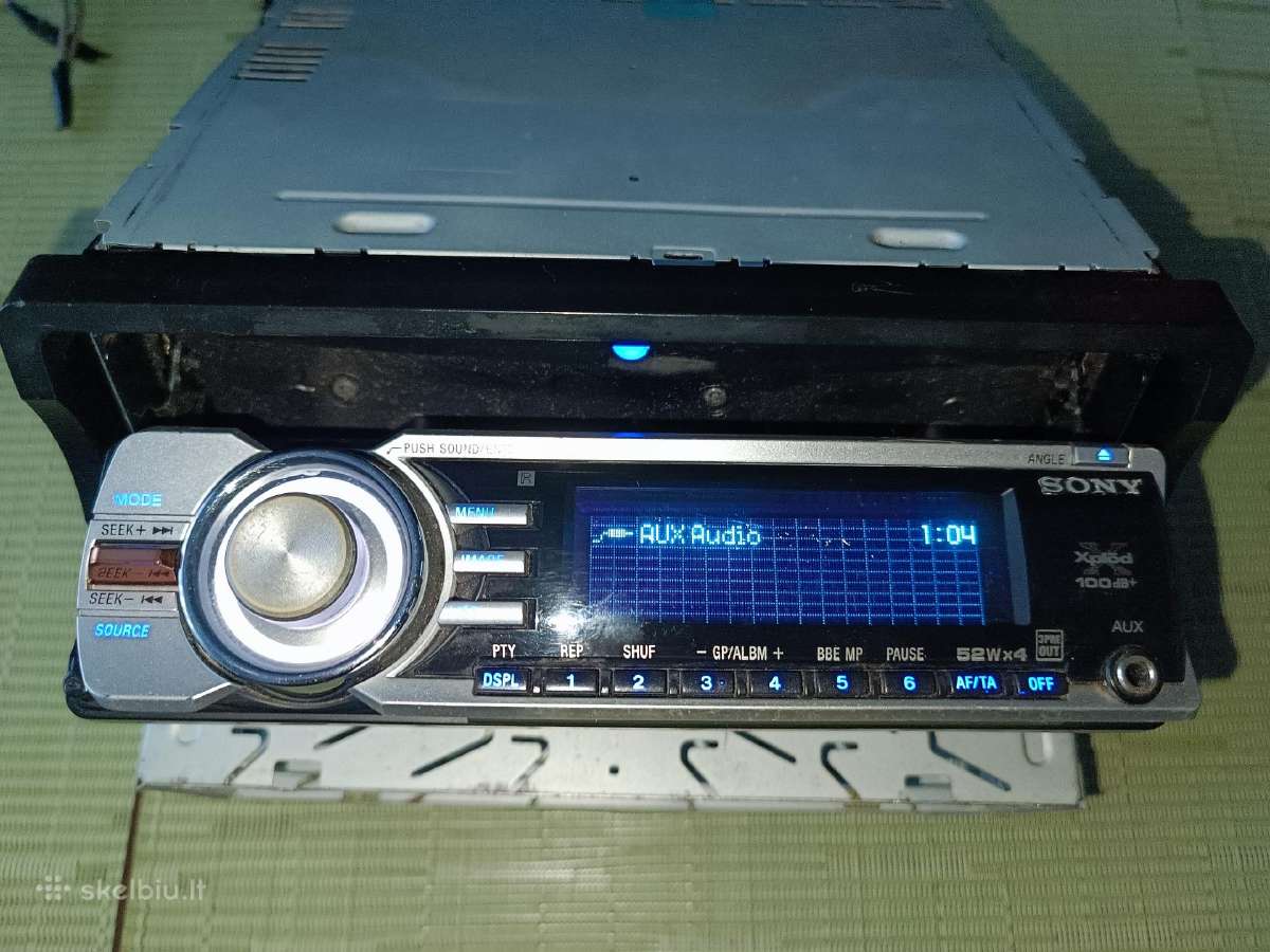 Sony Cdx-gt710 - nuotraukos Nr. 5