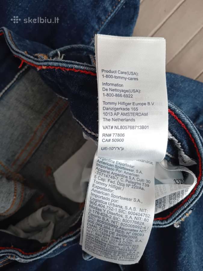 Tommy Hilfiger dzinsai - nuotraukos Nr. 8