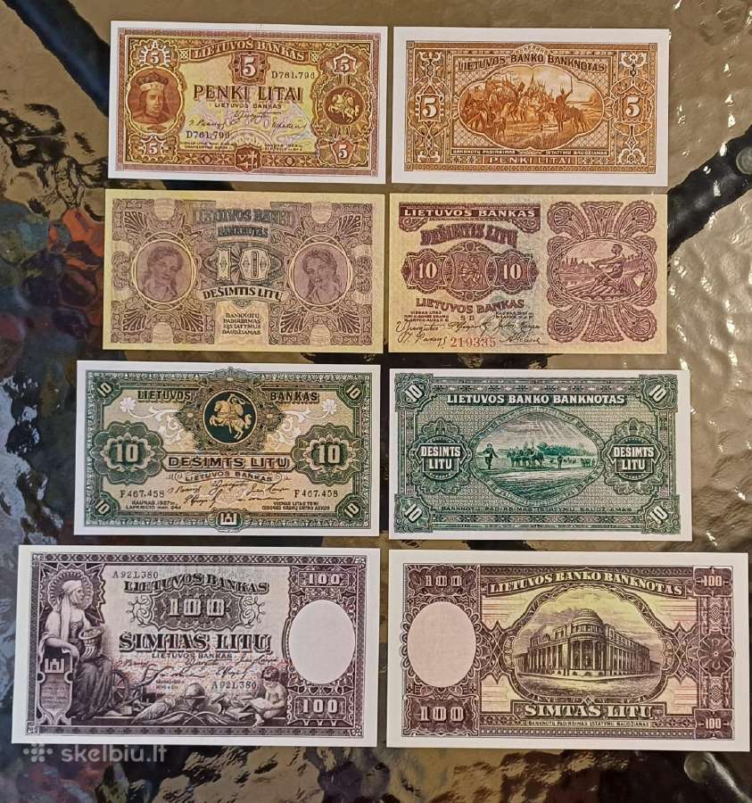Lietuva 1922-1930 m. Reprodukcija - nuotraukos Nr. 4