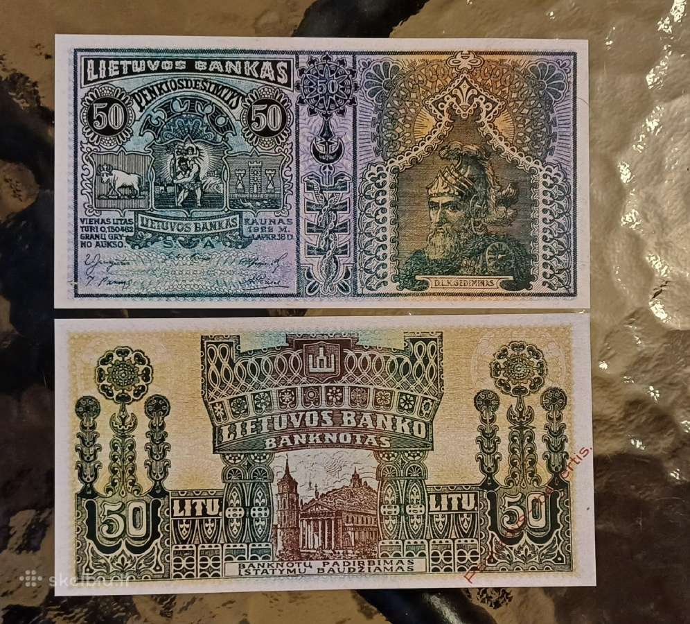 Lietuva 1922-1930 m. Reprodukcija - nuotraukos Nr. 9