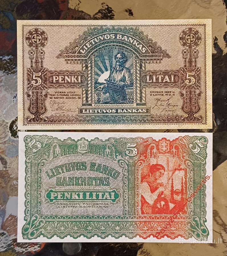 Lietuva 1922-1930 m. Reprodukcija - nuotraukos Nr. 11